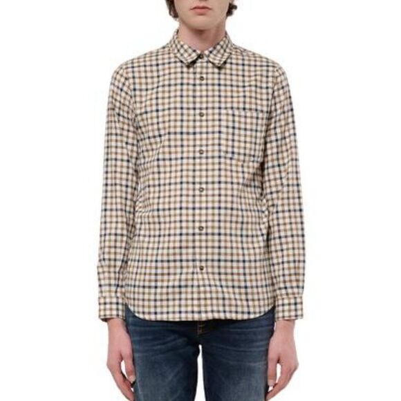 A.P.C. Checkered Button Down Shirt - Picture 3 of 6